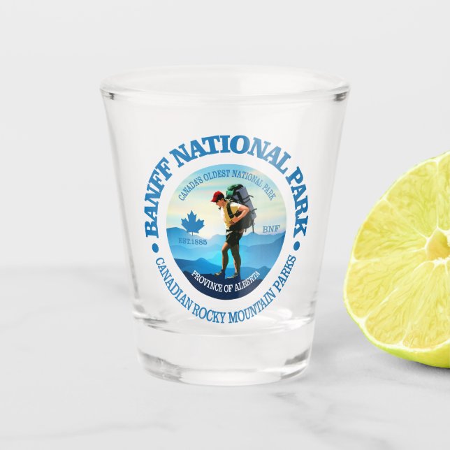 Banff National Park (C) Shot Glass (Front)