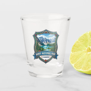 Banff National Park Canada Shot Glass