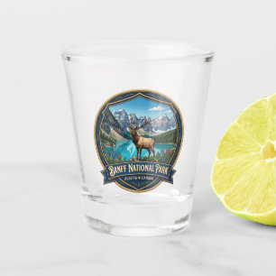 Banff National Park Canada Shot Glass