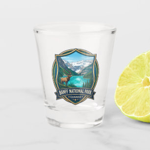 Banff National Park Canada Shot Glass