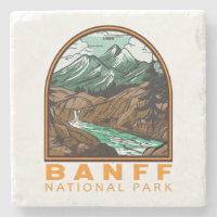 Banff National Park Canada Travel Vintage
