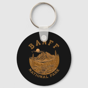 Banff National Park Canada Travelling Nature Lover Key Ring