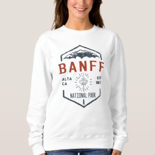 Banff National Park Canada Vintage Distressed Sweatshirt