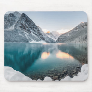 Banff National Park, Canada Winter Scene Mouse Mat