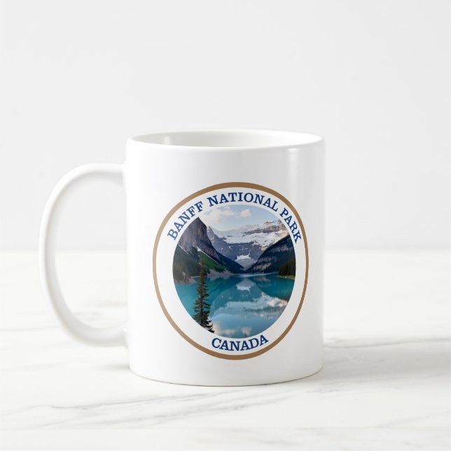 Banff National Park Coffee Mug (Left)