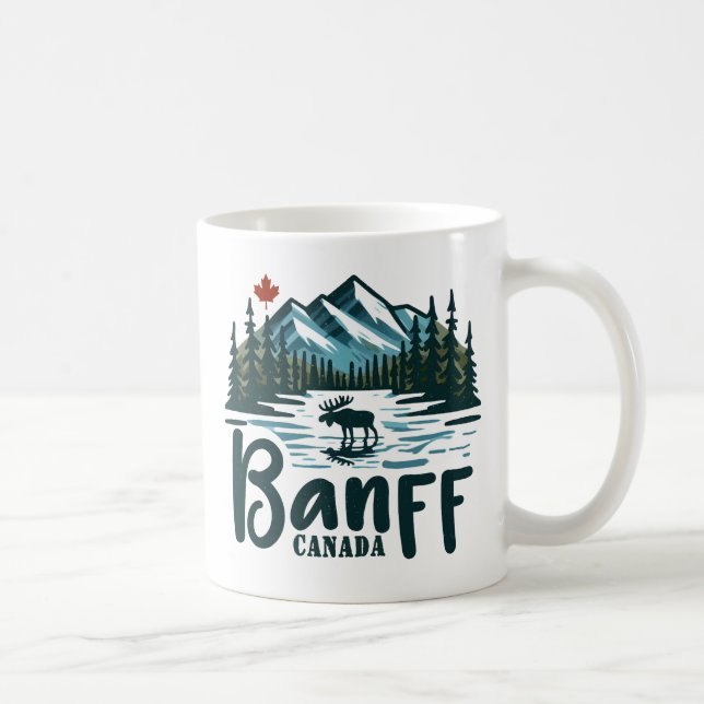 Banff National Park  Coffee Mug (Right)