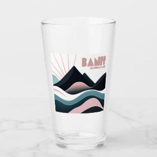 Banff National Park Coloured Hills Glass