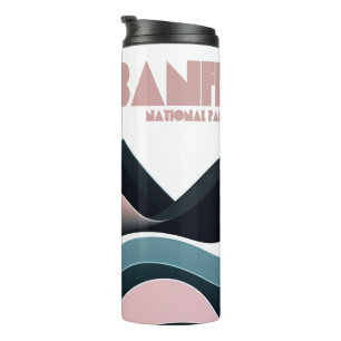 Banff National Park Coloured Hills Thermal Tumbler