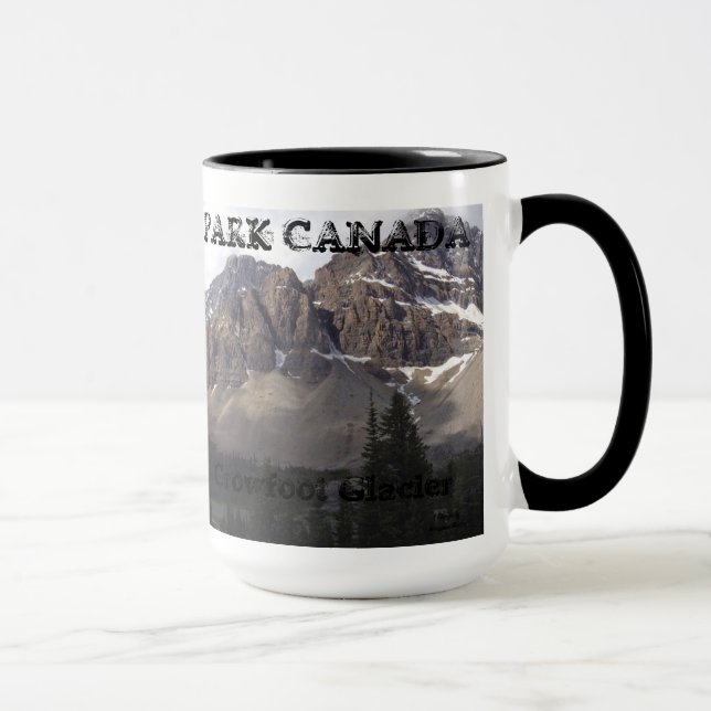 Banff National Park - Crowfoot Glacier Mug (Right)