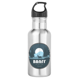 Banff National Park Deer 532 Ml Water Bottle