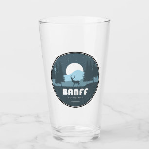 Banff National Park Deer Glass