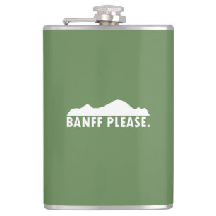 Banff National Park Hip Flask