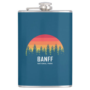 Banff National Park Hip Flask