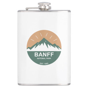 Banff National Park Hip Flask