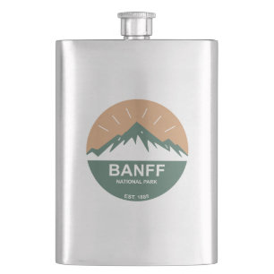 Banff National Park Hip Flask