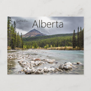 Banff National Park in Alberta Canada Postcard