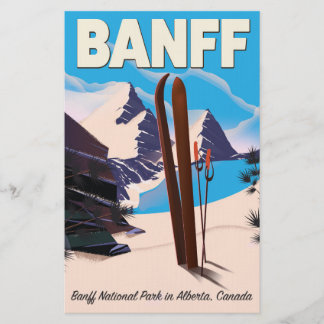 Banff National Park in Alberta, Canada. Stationery