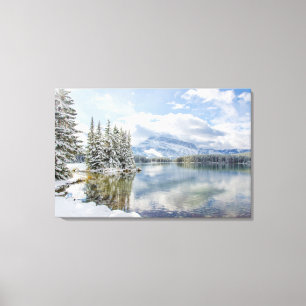 Banff National Park in Winter Canvas Print