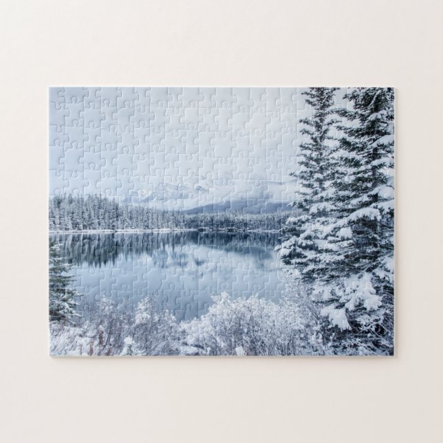 Banff National Park in Winter Jigsaw Puzzle (Horizontal)