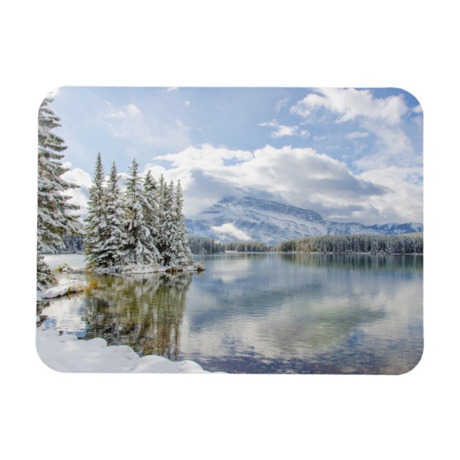 Banff National Park in winter Magnet (Horizontal)