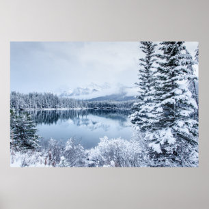 Banff National Park in Winter Poster