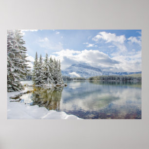 Banff National Park in Winter Poster