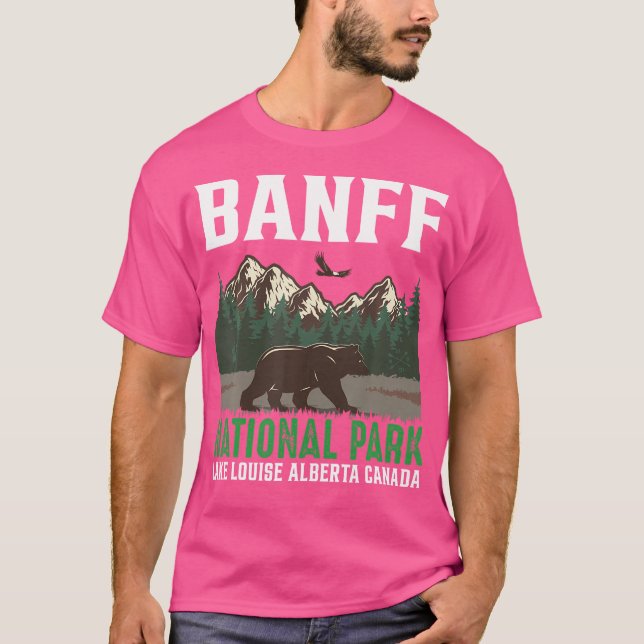 Banff National Park Lake Louise Alberta Canada Hik T-Shirt (Front)