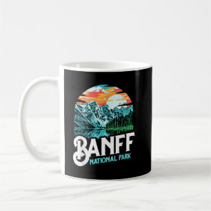 Banff National Park Lake Louise Canada Vintage Gra Coffee Mug