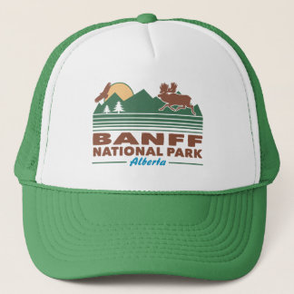 Banff National Park Moose Trucker Hat