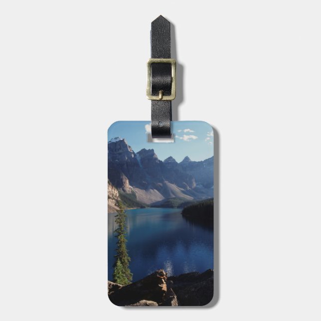 Banff National Park Moraine Lake Luggage Tag (Front Vertical)