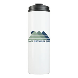 Banff National Park Mountain Sun Thermal Tumbler