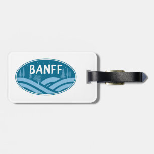 Banff National Park Outdoors Luggage Tag