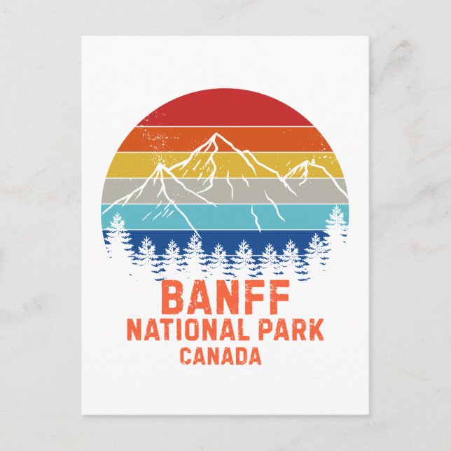 Banff National Park Postcard (Front)