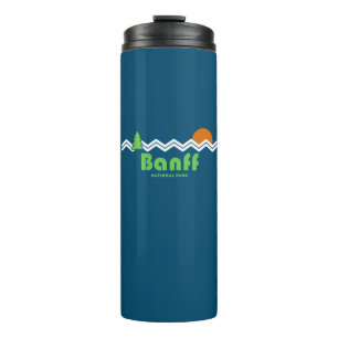 Banff National Park Retro Thermal Tumbler