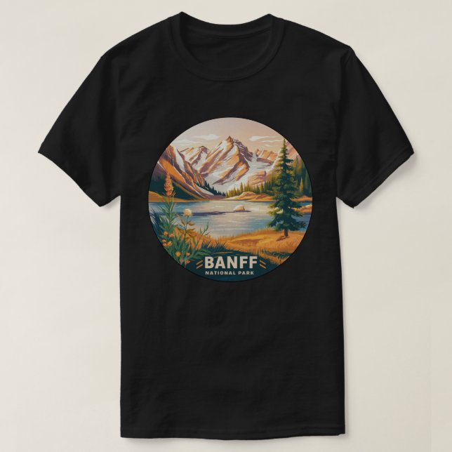 Banff National Park T-Shirt (Design Front)