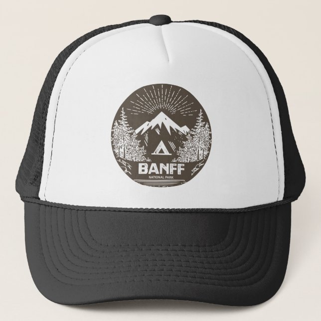 Banff National Park Trucker Hat (Front)