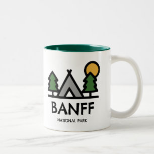 Banff National Park Two-Tone Coffee Mug