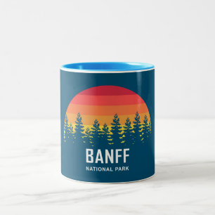 Banff National Park Two-Tone Coffee Mug