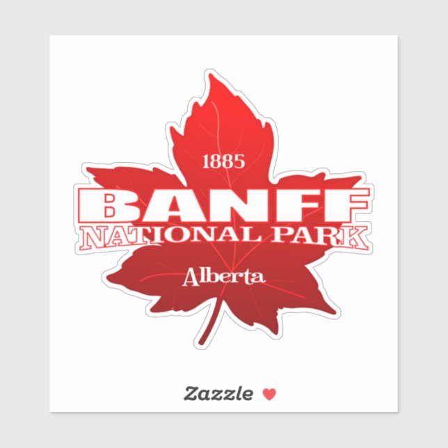 Banff NP (maple leaf) (Sheet)