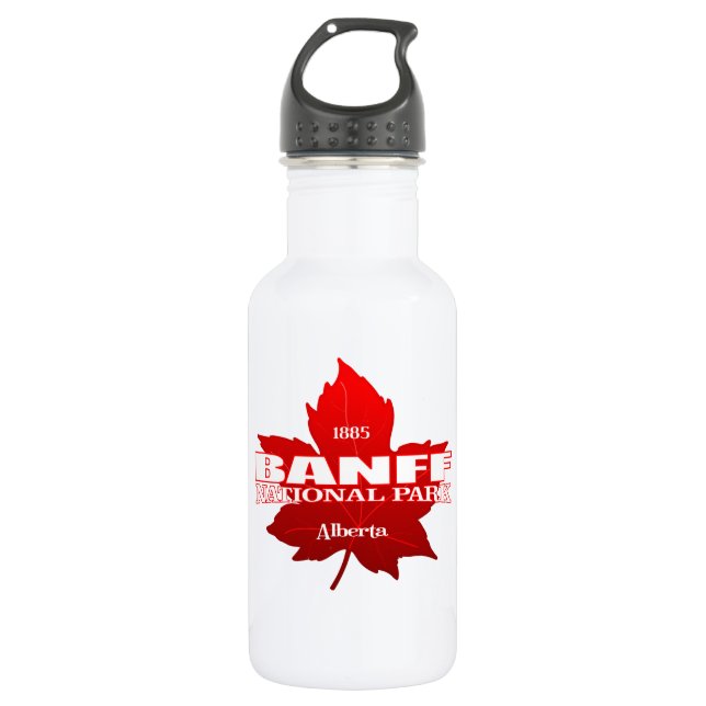 Banff NP (maple leaf)  532 Ml Water Bottle (Front)