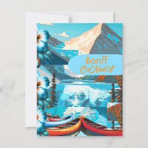 Banff Park Travel Postcard, Postcard, Albe Postcard