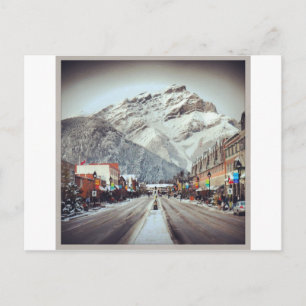 banff postcard