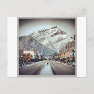 banff postcard