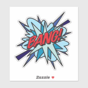 BANG Fun Retro Comic Book Pop Art