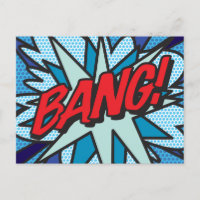 BANG Fun Retro Comic Book Pop Art