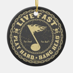 Bang Head Ceramic Tree Decoration