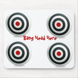 Bang Head Mousepad