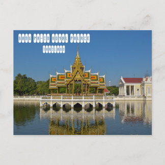 Bang Pa-In Royal Palace in Thailand Postcard