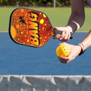 BANG Pop Art Comic Core Pickleball Paddle