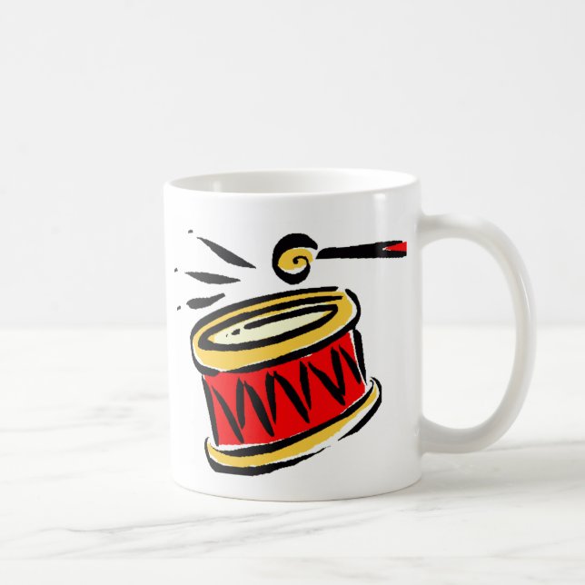 Bang the Drum Coffee Mug (Right)